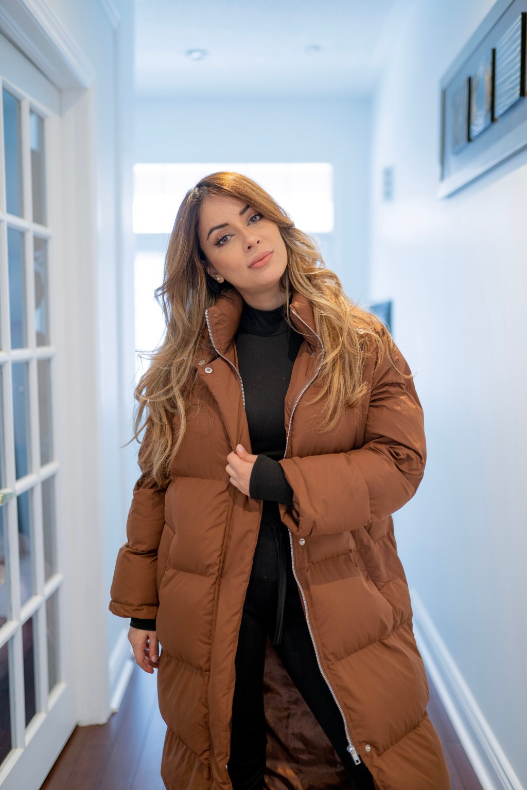 Brown Puffer By&nbsp;Shein